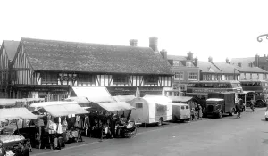 Biggleswade: Biggleswade, Market Square c1955