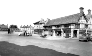 Biggleswade: Biggleswade, Market Square c1955