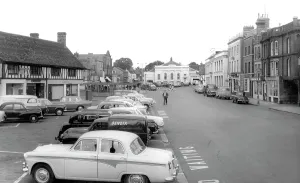 Biggleswade: Biggleswade, Market Square c1955