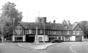 Biggleswade: Biggleswade, the Memorial c1955