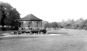 Biggleswade: Biggleswade, Recreation Ground c1955