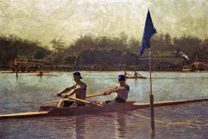 Sculls: The Biglin Brothers Turning the Stake Sweep Rowing