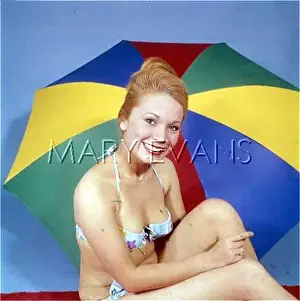 Brolly: BIKINI GIRL UNDER BROLLY