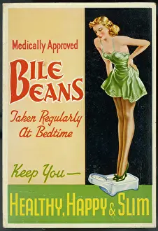 Showcard: BILE BEANS SHOWCARD