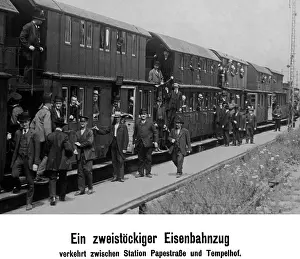Compartment: Bilevel rail car, 1912
