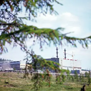 Chukotka: Bilibino nuclear power plant, 1977