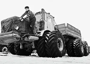 Magadan: Bilibino truck pool