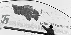 Magadan: Bilibino truck pool