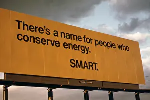 Conserve: Billboard on Interstate 5 in Oregon reads ?