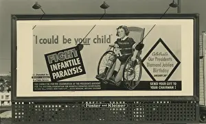Paralysis: Billboard sponsored by the National Foundation