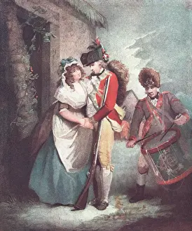 Morland: The Billeted Soldier's Departure