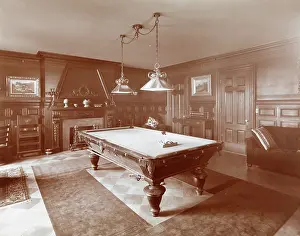 Residences: Billiard room