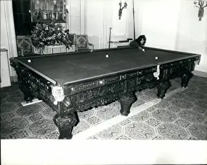 Billiard: Billiard table to be sold at Christie's