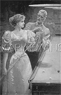 Chalked: BILLIARDS/CHALKING CUE