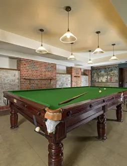 Adshead: Billiard's Room, Eltham Palace DP