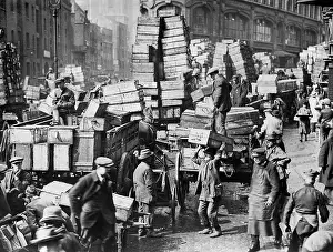 Porters: Billingsgate Fish Market, 1926