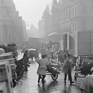 Handcarts: Billingsgate Market