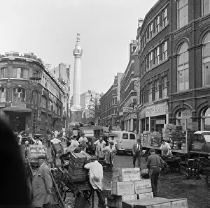 Handcarts: Billingsgate Market