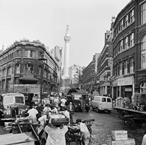 Handcarts: Billingsgate Market