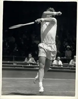 Palafox: Billy Knight in tennis match at Wimbledon