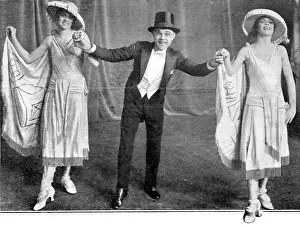Eclair: Billy Wells and the Eclair Twins, London, 1919