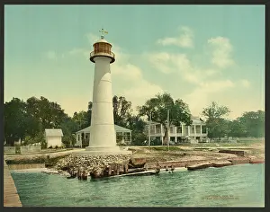 C1901: The Biloxi light, Biloxi, Miss