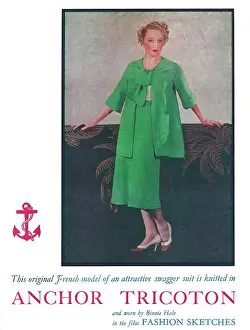 Swagger: Binnie Hale in a swagger suit