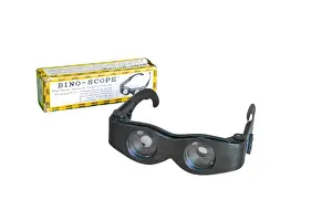 Eyewear: Binoscope glasses and box