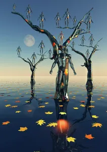 Humanoid: Bio botanical creation of humanoid life