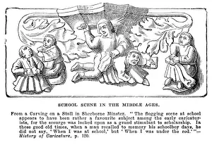 Birching: Birching a schoolboy