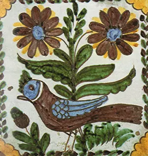 Cracow: Bird Among Flowers