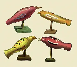 Plaything: Four Bird Whistles