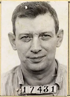 Leavenworth: The Birdman of Alcatraz. Mugshot of Robert ?