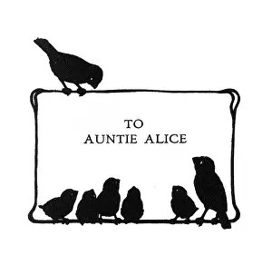 Bobbity: Birds on dedication page