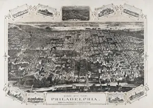 Delaware: Bird's eye view, Philadelphia