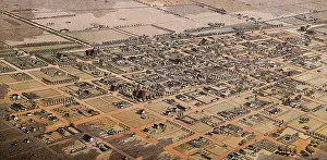 Dyer: Bird's Eye View of Phoenix, Maricopa County 1885