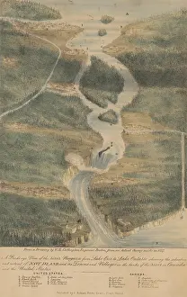 Lcgr1906: Birds-eye view from the south, of the River