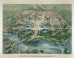 Birdseye: Birdseye view of the Pan-American exposition, Buffalo, May 1