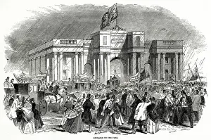 Blustery: Birkenhead Park opened 1847