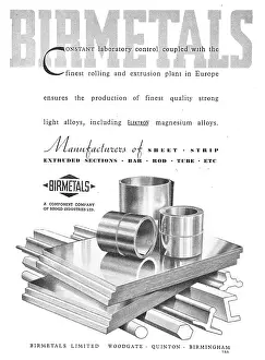 Extruded: Birmetals For Extruded, Drawn & Coated Aluminium
