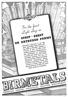 Extruded: Birmetals For Extruded, Drawn & Coated Aluminium