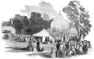 Glasshouse: Birmingham Botanic garden, 1851