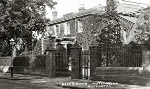 Deaf: Birmingham Deaf and Dumb Institution, Edgbaston
