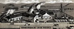 Duotone: Birmingham Iron Works. Birmingham, Alabama. ?