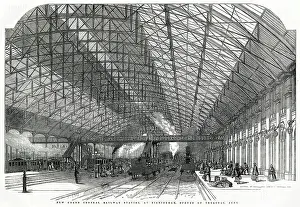 Lattice: Birmingham Railway Station 1854