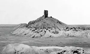 Nimrud: Birs Nimrud Ancient Borsippa, Iraq, photo dated march 1897