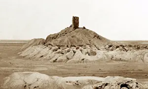 Nimrud: Birs Nimrud Ancient Borsippa, Iraq, photo dated march 1897