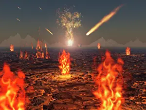 Blazing: The birth and creation of a new planet that may evolve into
