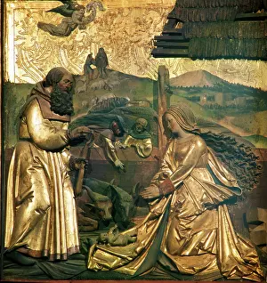 Gothically: Birth of Jesus Christ, by J.Lederer, 1724