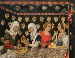 Esteve: Birth of St Stephen, Altarpiece of Sant Esteve